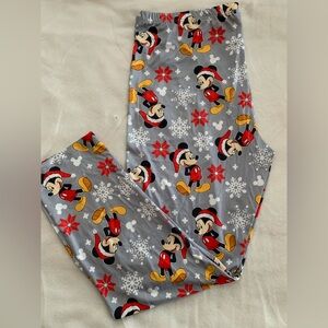 Disney Mickey Christmas Leggings- Size 3X